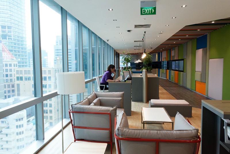 シンガポールにあるMicrosoft Asiaのオフィス