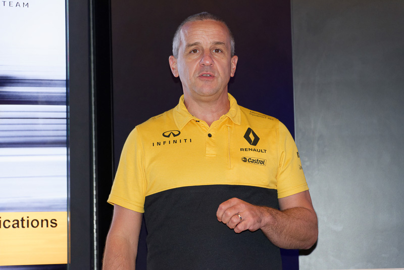 Renault Sport Formula One Team CIOのピエール・ディインブレバル氏