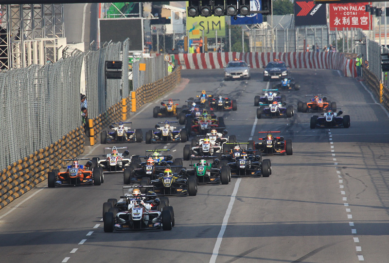 横浜ゴムにとって1年ぶり34回目のタイヤ供給となる「第64回マカオグランプリ」（写真は2015年開催のもの）