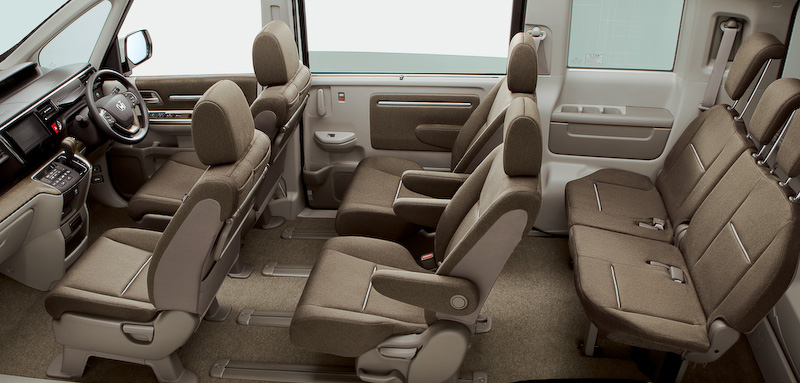 ステップワゴンのインテリア