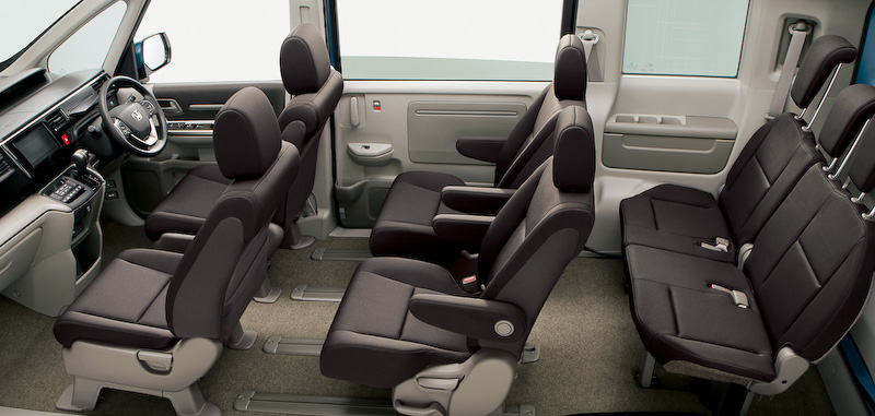 ステップワゴンのインテリア