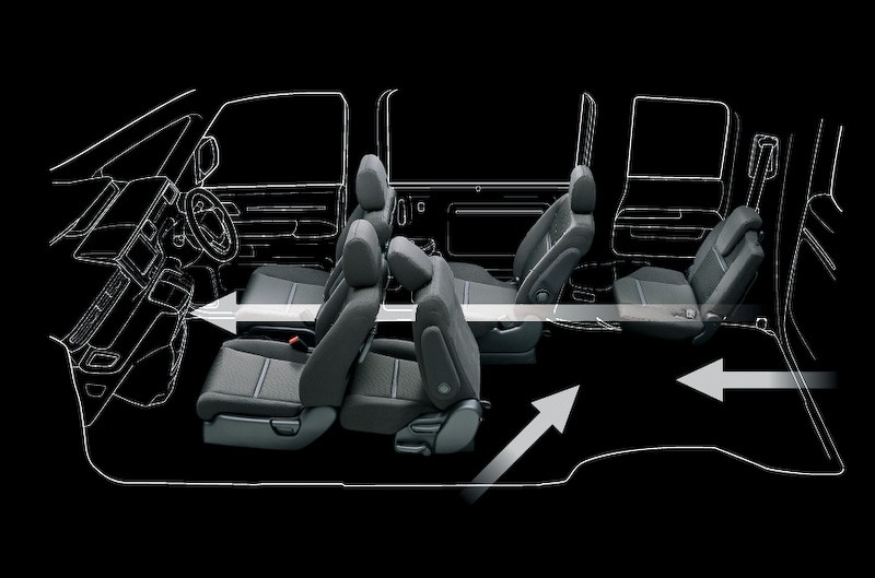 シートアレンジ例