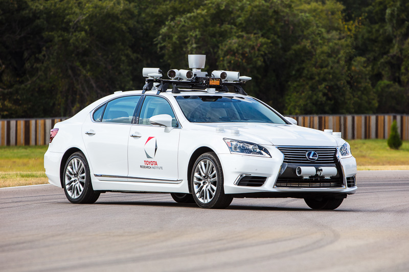 Toyota Research Instituteの自動運転実験車改良版