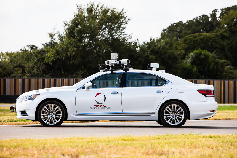 Toyota Research Instituteの自動運転実験車改良版