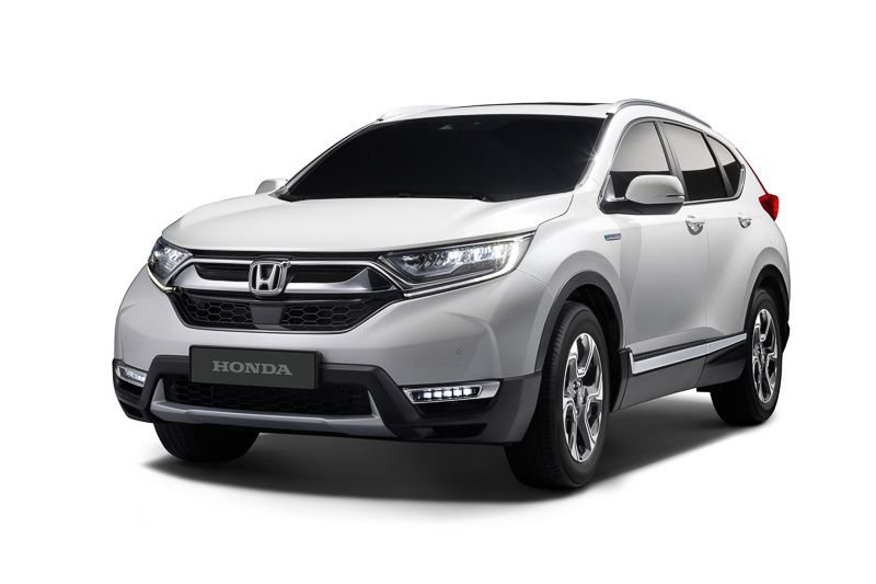 4月のオート上海2017で世界初公開されたCR-V ハイブリッド（日本初公開）