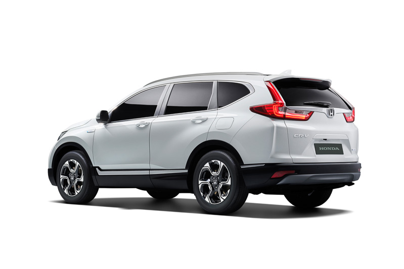 4月のオート上海2017で世界初公開されたCR-V ハイブリッド（日本初公開）