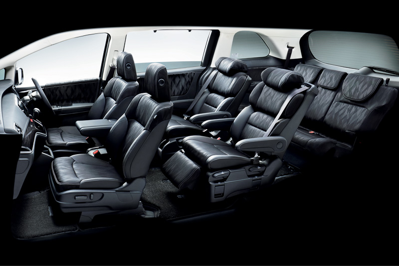 11月にマイナーモデルチェンジを予定している「オデッセイ」（日本初公開）