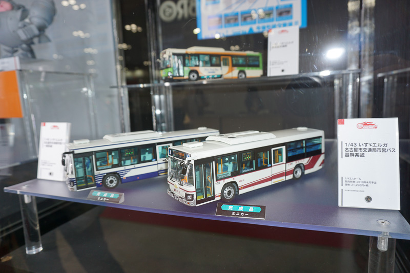 いすゞ「エルガ」の1/43スケール路線バスシリーズ