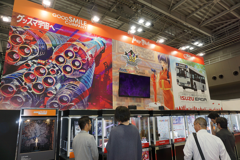 グッドスマイルカンパニーの展示ブース