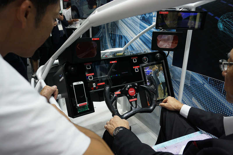 ローム。車載関連の出展