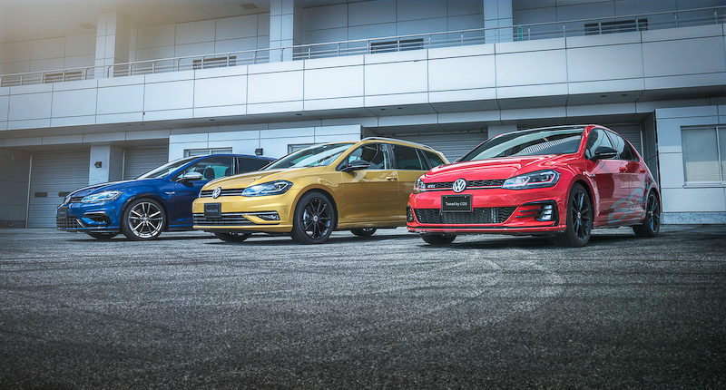 COX製車検対応カスタムパーツを装着した各モデル