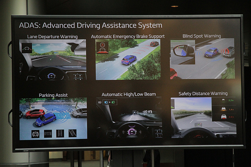 メガーヌ GTに搭載される各種システムの詳細を画面で解説