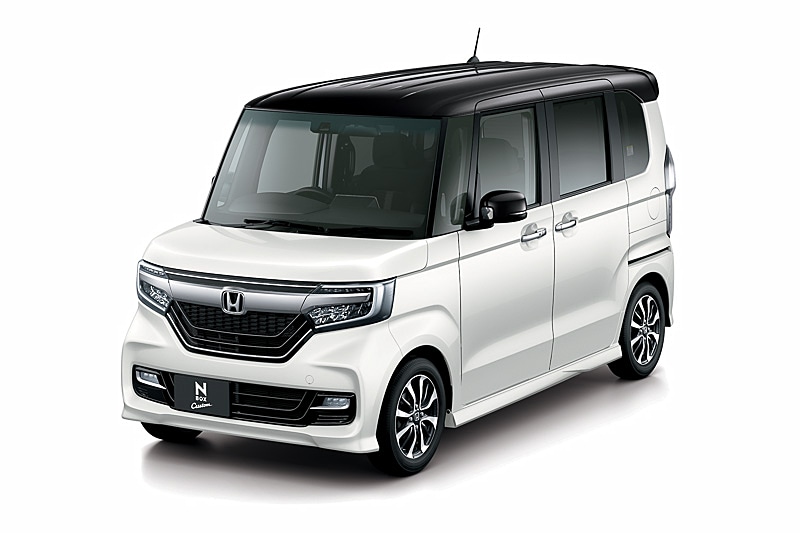 N-BOX カスタム G・L Honda SENSING（プレミアムホワイト・パールII&ブラック）
