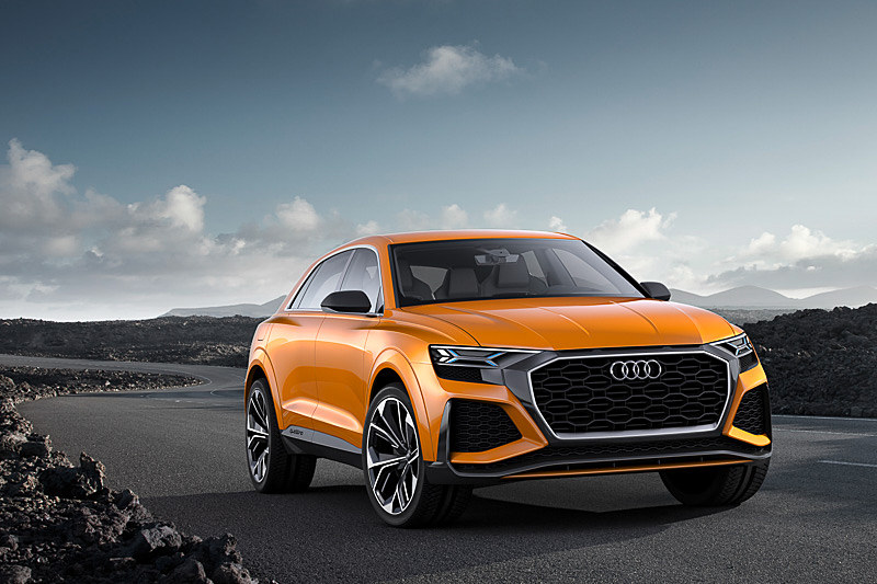 日本初出品となるSUVのコンセプトモデル「Q8」