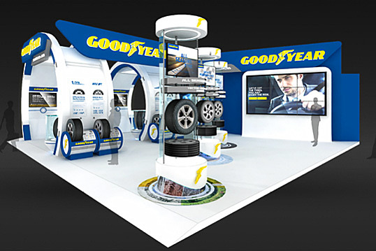 グッドイヤーブースのイメージカット
