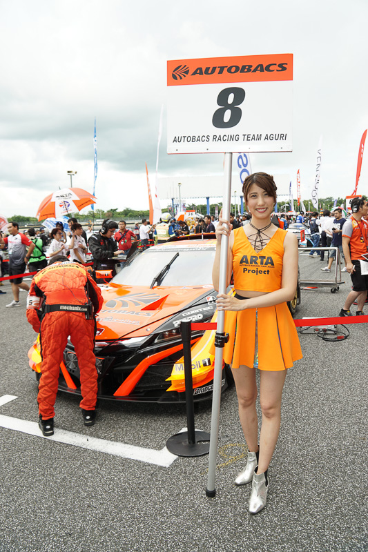 6番手の8号車「ARTA NSX-GT」野尻智紀/小林崇志組