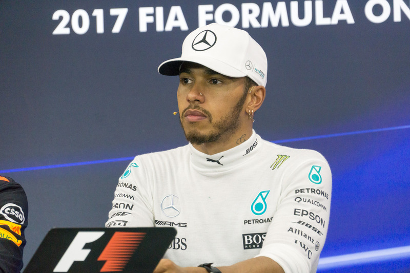 優勝したルイス・ハミルトン選手