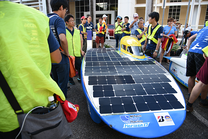 予選2位、25号車 名古屋工業大学「Horizon 17」