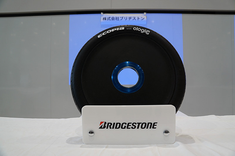 ブリヂストンがチームの要望に応じて供給している低燃費タイヤ「ECOPIA with ologic」