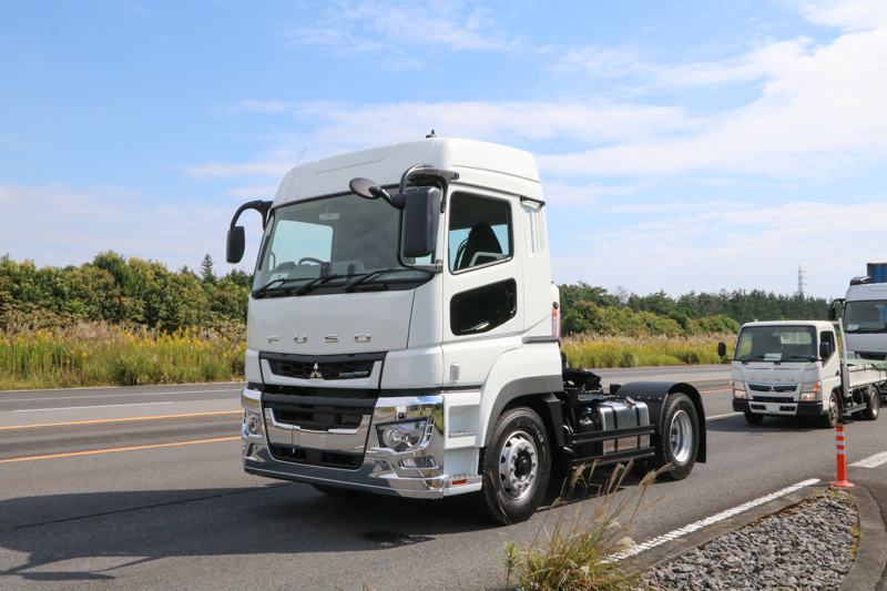 単車状態でも試乗