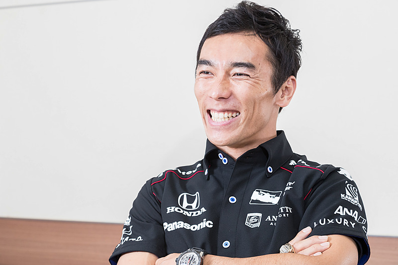 2017年の「インディ500」で日本人初優勝を飾った佐藤琢磨選手
