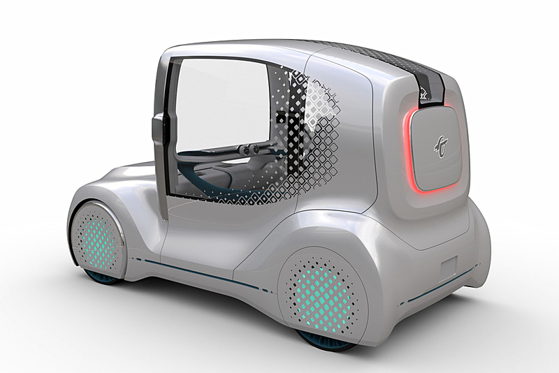 WONDER-CAPSULE CONCEPT。ボディサイズは2500×1300×1600mm（全長×全幅×全高）で乗車定員は2人