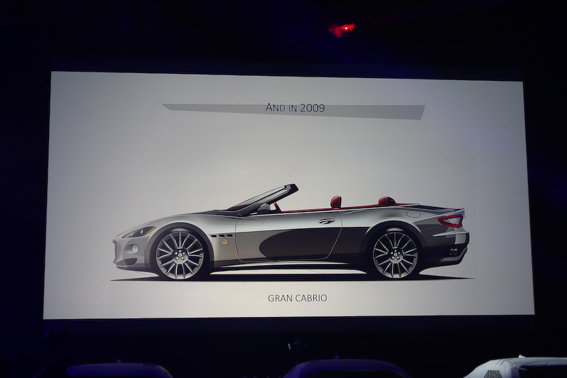 現行グランカブリオは2009年デビュー