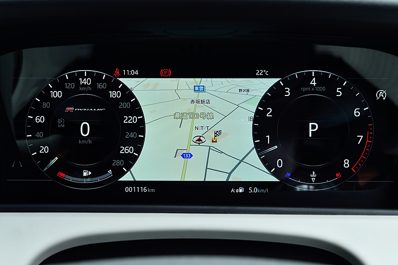 メーターパネルは「TFTバーチャルインストルメントパネル」を採用