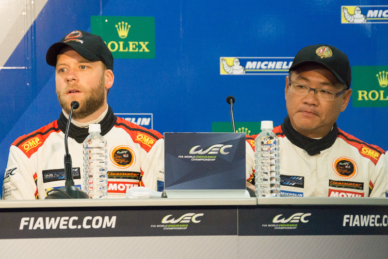 61号車 フェラーリ 488 GTEのマット・グリフィン選手、ウェン・サン・モク選手