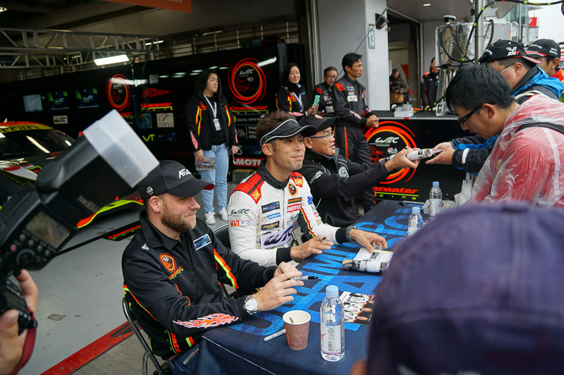 日本人ドライバーも澤圭太選手（中央）も参加