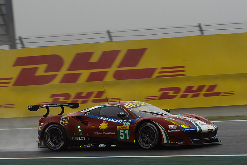 LMGTE Proの優勝は51号車 フェラーリ 488 GTE（ジェームス・カラド/A.ピエール・グイディ組）