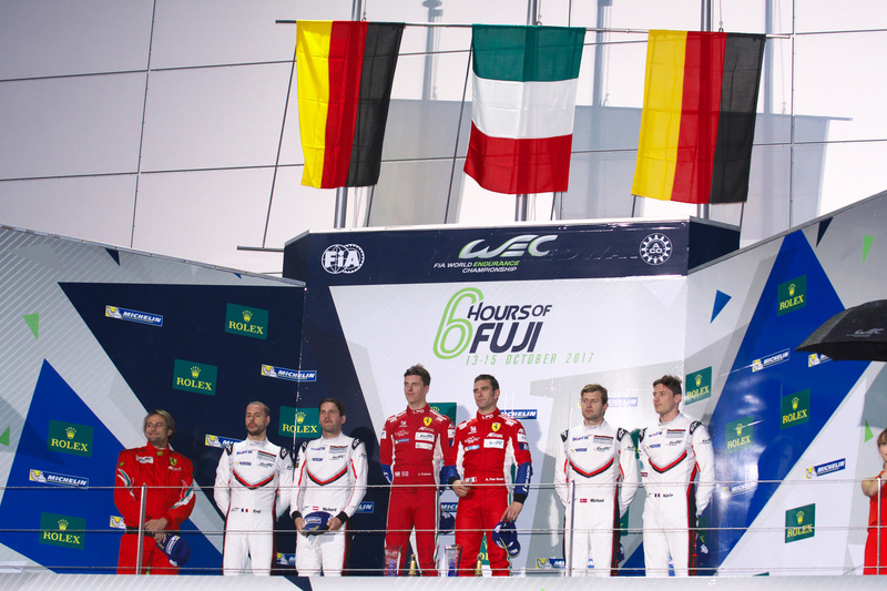 LMGTE Proクラス表彰式