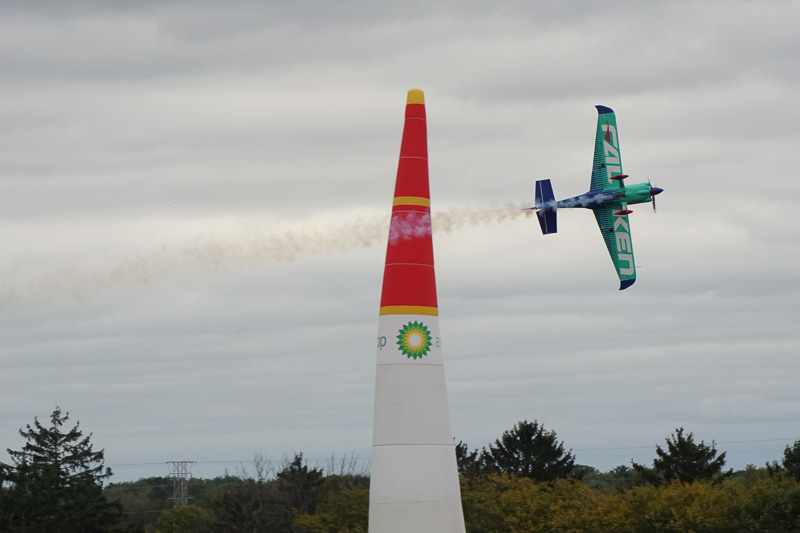 室屋選手の決勝レースのフライト