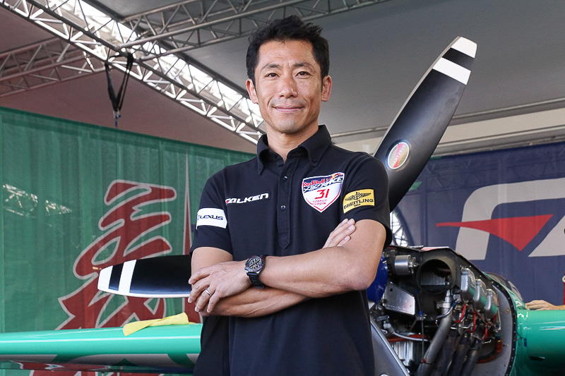 室屋義秀選手（No.31 チーム ファルケン、日本）