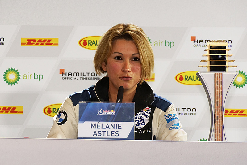 チャレンジャー・カップにて優勝したメラニー・アストル選手（No.33 フランス）