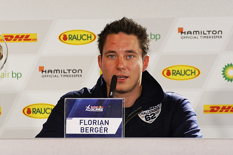 チャレンジャー・カップポイントランキング1位のフロリアン・バーガー選手（No.62 ドイツ）