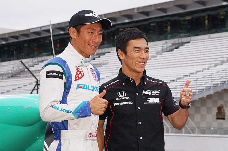 佐藤琢磨選手も合流