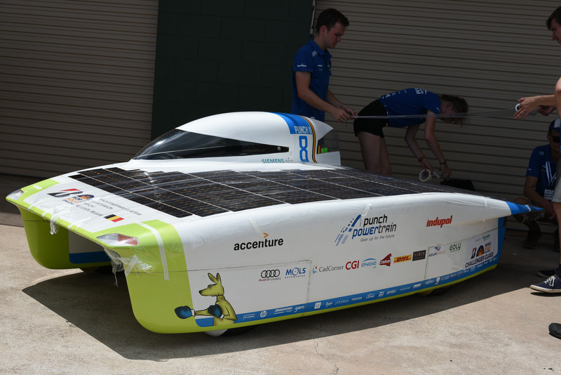 3位の8号車「Punch Two」（Punch Powertrain Solar Team）