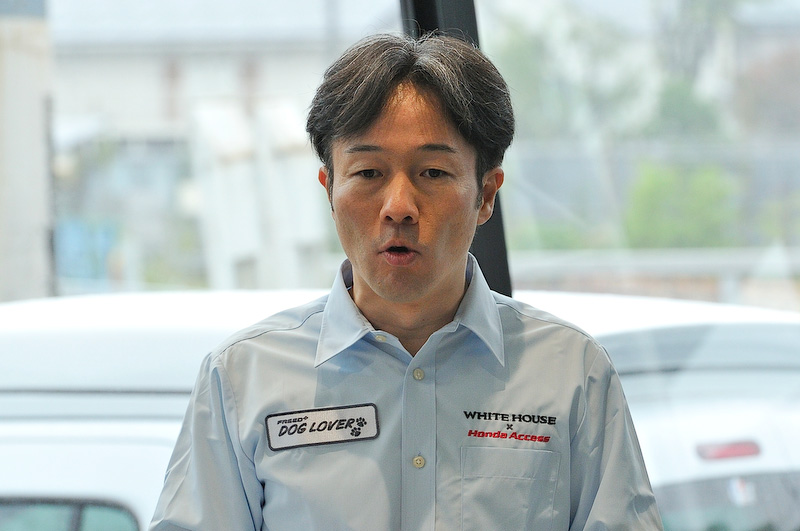 株式会社ホワイトハウス キャンパー事業部 部長の酒井裕二郎氏