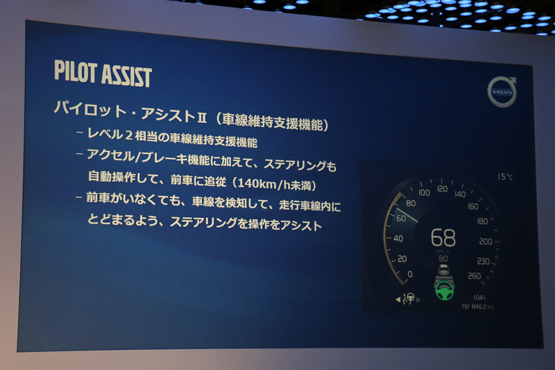 新型XC60は「レベル2相当」の自動運転技術「パイロット・アシストII」を全車標準装備