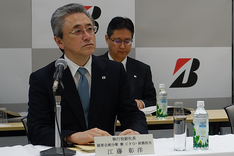 株式会社ブリヂストン 執行役副社長 経営企画分掌兼CFO・財務担当 江藤彰洋氏