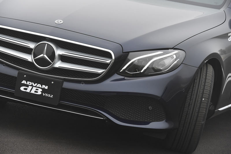 新商品「ADVAN dB V552」を装着したテスト車