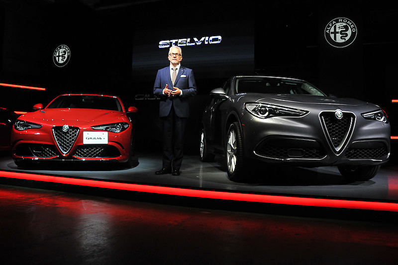アルファ ロメオで初のSUV車となる「ステルヴィオ」