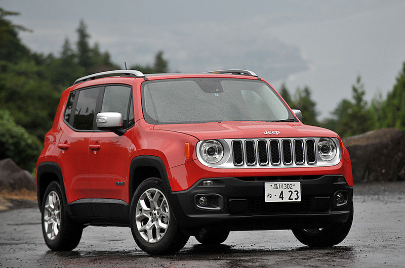 2015年9月に発売したジープのスモールSUV「レネゲード」