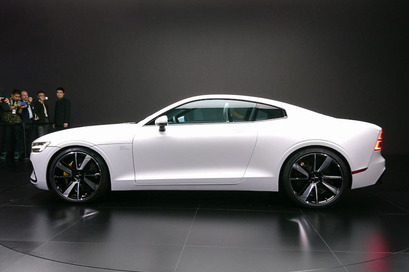 2＋2シーターのクーペモデルとなるポールスター 1。2019年中ごろに生産を開始する予定