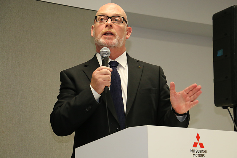 三菱自動車工業株式会社 最高執行責任者（COO）トレバー・マン氏