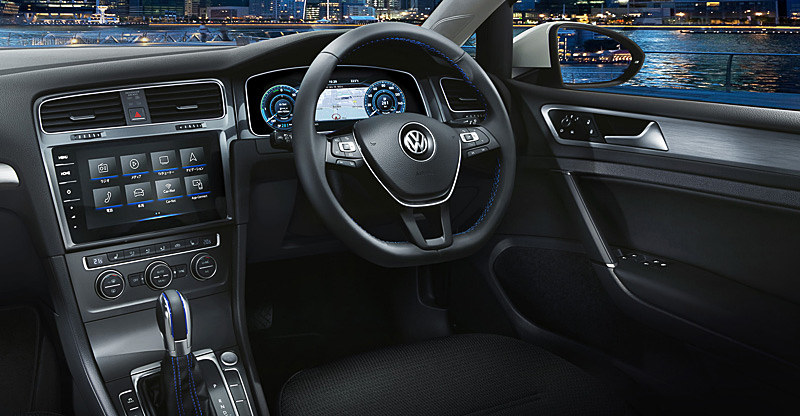 e-Golfのインテリアイメージ