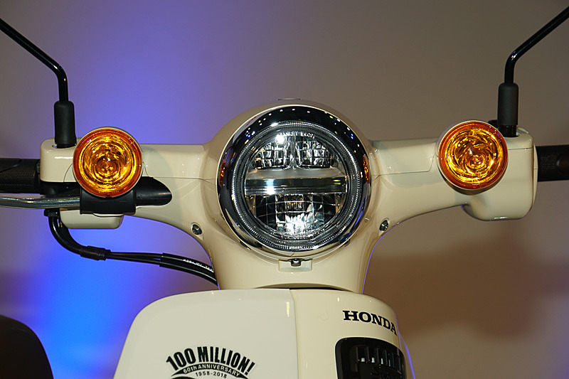 生産1億台目となった新型スーパーカブ