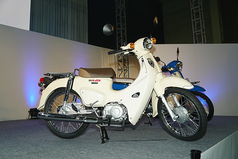 生産1億台目となった新型スーパーカブ