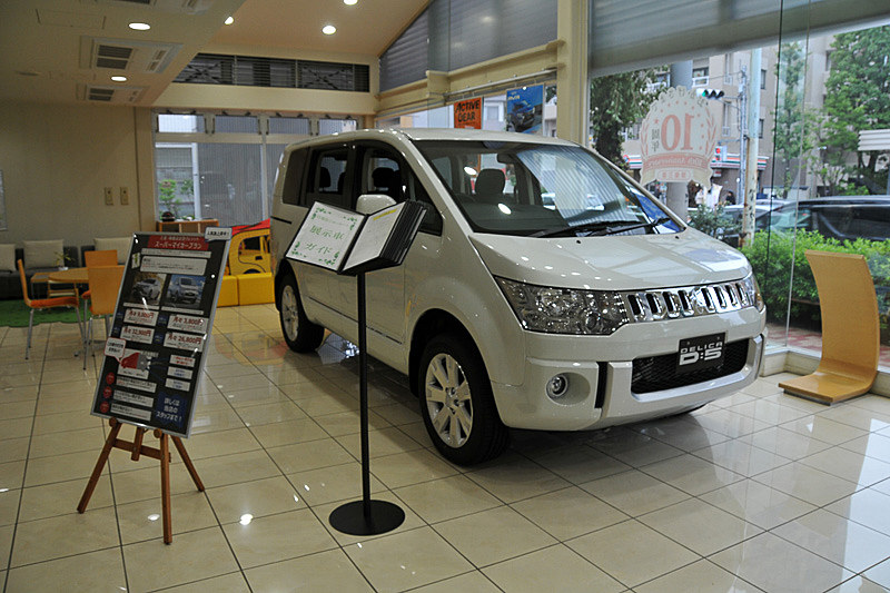 店内に展示されていたデリカD：5